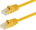 Monoprice Cat5e 3ft Yellow Patch Cable UTP 24AWG 350MHz Pure Bare Copper by Monoprice