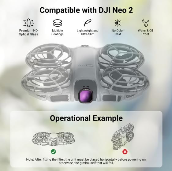 NEEWER UV + CPL + ND Filter Set Compatible - Image 2