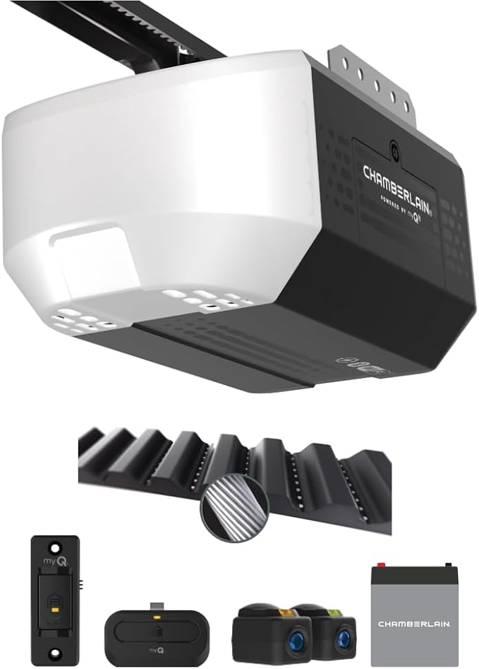 Chamberlain 1/2 HP Belt Drive Smart Garage Door Opener by Chamberlain%7CmyQ
