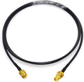 Bingfu WiFi Antenna Extension Cable RP-SMA Male to RP-SMA Female Bulkhead Mount by Bingfu-AntennasConnectivity