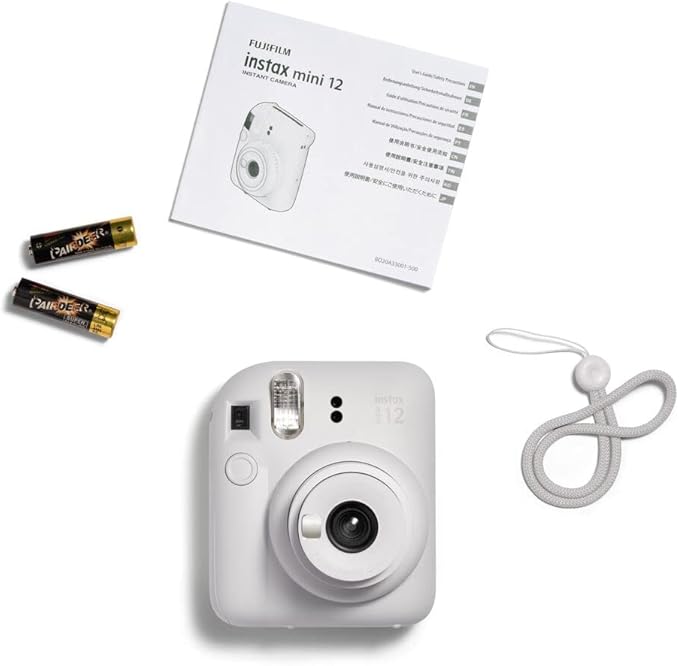 Fujifilm Instax Mini 12 Instant Film Camera, Clay White - Image 7