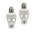 Motion Activated Light Socket, E26 Motion Security Light Bulb Socket Indoor by Taigeguang