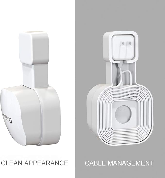 Tizomi Outlet Wall Mount Only for eero 6 & 6+ mesh Wi-Fi System, No Messy Wires - Image 5