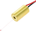 Industrial Red Dot Laser Module, Class 1, Less Than 0.39mW, by Quarton