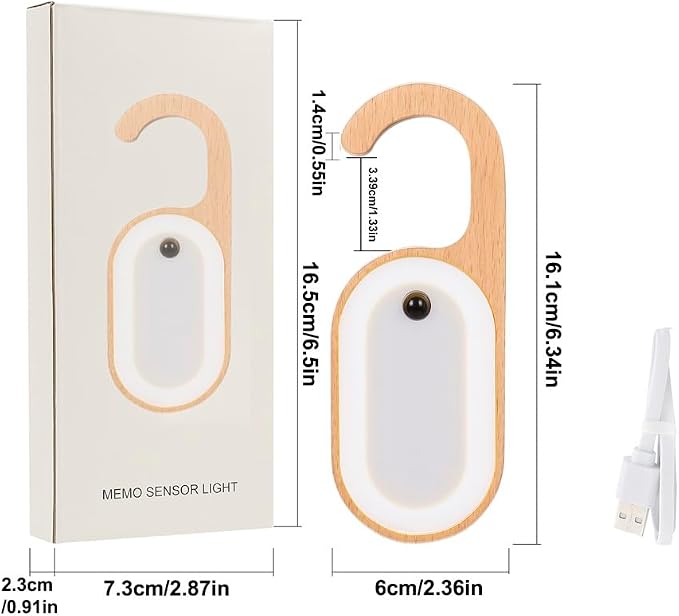 2-Pack Hotel Door Sign Night Light - Image 8