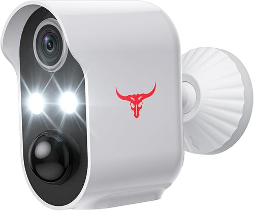 1080P Wireless Security Camera Outdoor, Battery Powered, AI Human Detection by Unknown