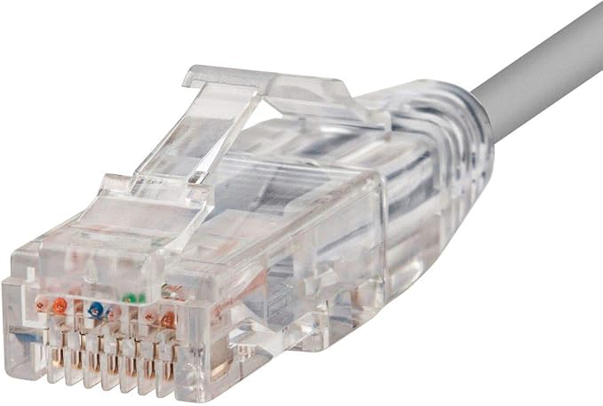 Monoprice Cat6 5ft Gray Component Level Patch Cable UTP 28AWG 550MHz Pure Bare - Image 3