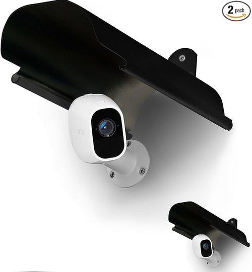 2 Pack Universal Sun Rain Shade Camera Cover Shield, Protective Roof by UOGW