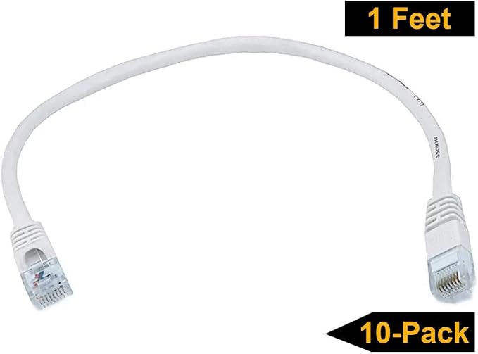 iMBAPrice 50 ' Cat5e Network Ethernet Patch Cable, 10 Pack - Image 2