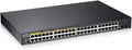 Zyxel 48 Port PoE Switch | Smart Managed | Gigabit Network Ethernet Switch | by ZYXELNETWORKS