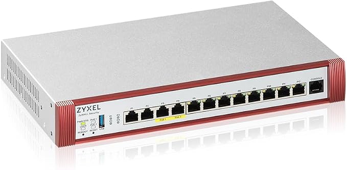Zyxel USGFLEX500H Cyber Security Firewall | 10 Gbps, IPS Anti-Malware | Nebula by ZYXELNETWORKS