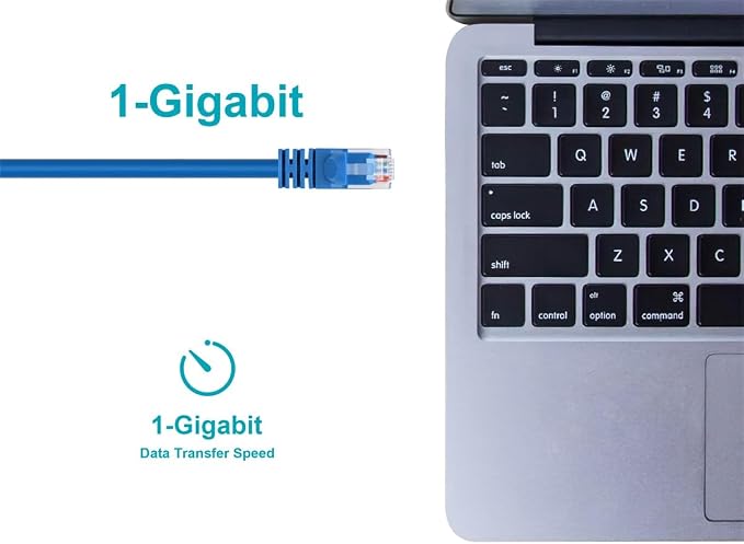 Monoprice 5FT 24AWG Cat5e 350MHz UTP Ethernet Bare Copper Network Cable - Image 4