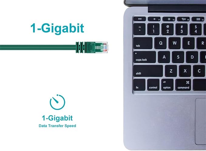 Monoprice 5FT 24AWG Cat5e 350MHz UTP Ethernet Bare Copper Network Cable - Image 5