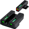 Truglo TFX PRO Handgun Sight, Glowing Shock Proof Tritium and Fiber Optic Night by TruGloInc-Sports