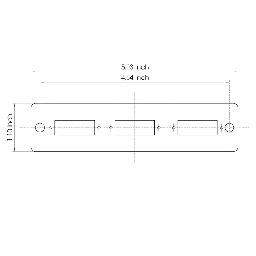 LC/UPC Fiber Patch Panel, 3 Singlemode Blue 4 Channels LC Adapters, 12 Fiber - Image 7