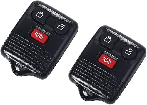 2 Replacement Keyless Entry Remote Control Key Fob Clicker Transmitter，fits Ford by Banseko