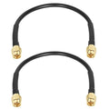 MOOKEERF KMR240 SMA Male to SMA Male Coaxial Cable 50 ohm Coax Ultra Low Loss by MOOKEERF