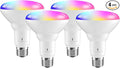 THIRDREALITY Smart Color Bulb ZB3 4Pack, Zigbee Hub Required, 650 Lumens by ThirdReality