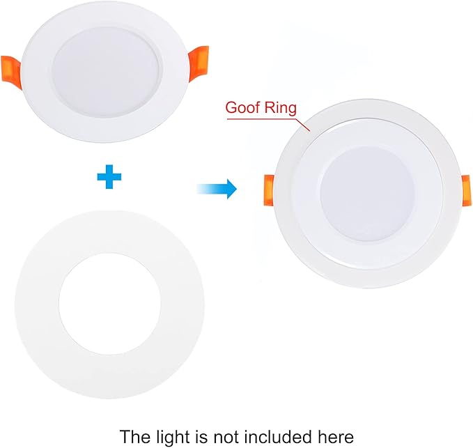 PATIKIL 4.1" ID 5.9" OD Light Trim Ring - Image 6