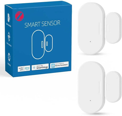 2 Pack Zigbee Door Sensor, Mini Smart Contact Sensors by GRSICODirect