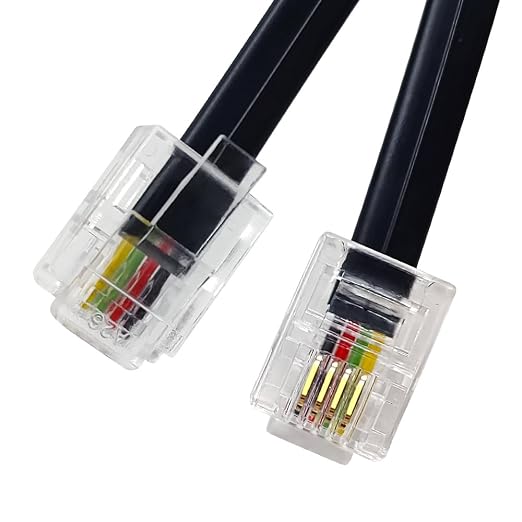 Phone Cable 10 Feet Telephone Line Cord by XANHAM