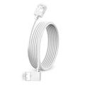 Slim Cat 6 Ethernet Cable 90° Left Angled 3.3 Feet, Ultra Thin & Flexible Rj45 by DUTEVOLNS