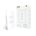 MOES 2.4GHz WiFi Wall Touch Smart Switch Neutral Wire Required, 3 Way by MOES