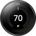 Google Nest Learning Thermostat 3rd Generation, Compatible by Amazon+Renewed