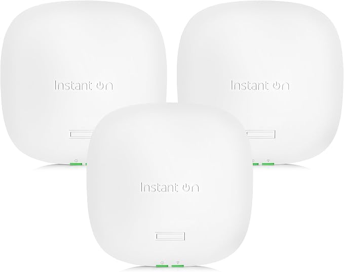 HPE Networking Instant On Access Point AP25 4x4 WiFi 6 Indoor Wireless Access by HewlettPackardEnterprise
