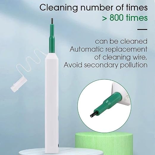 Fiber Optic Connector Cleaning Pen, SC/APC and FC/APC, 800+ Clean Times - Image 7