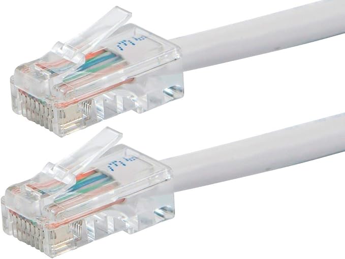 Monoprice - 114304 ZerobootCat6 Ethernet Patch Cable - Network Internet Cord - by Monoprice