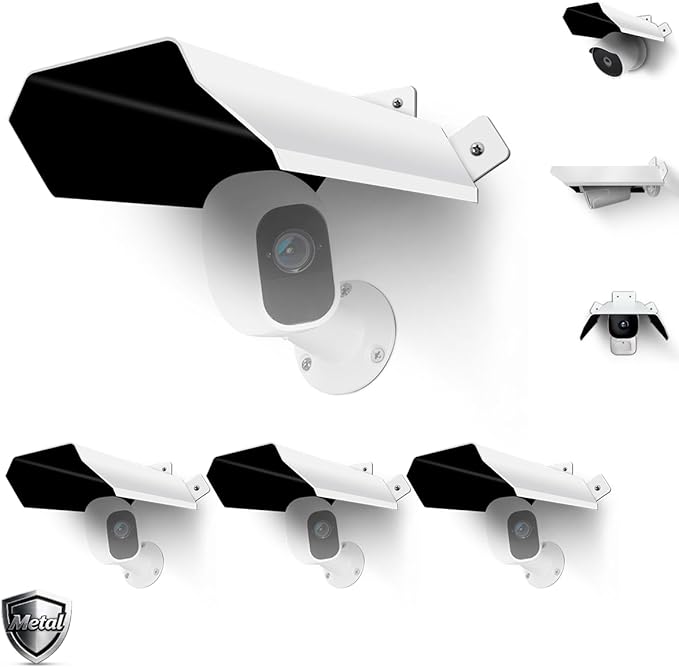 OOSSXX Universal Outdoor Security Camera Sun Rain Cover Shield by OOSSXX