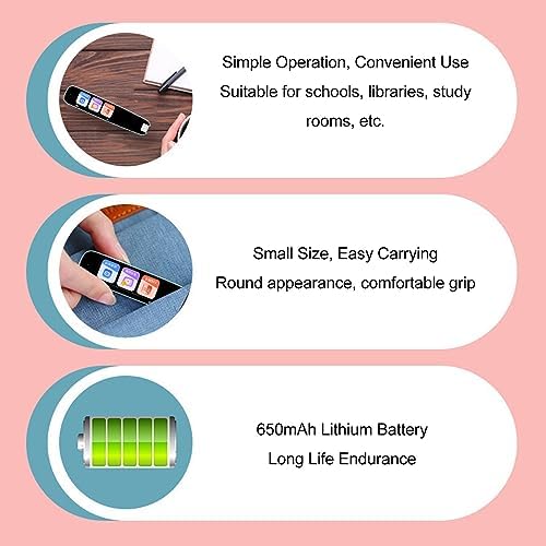 Smart Scanner Pen, Dictionary Text to Speech Language Translator Device - Image 9