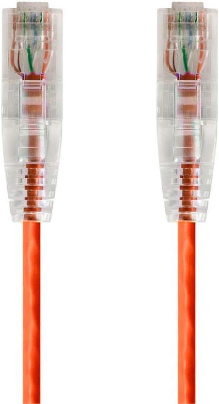 Monoprice Cat6 10ft Orange Component Level Patch Cable UTP 28AWG 550MHz Pure by Monoprice