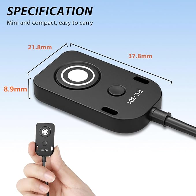 5M Extension Cord RC301-DC0/MC-30 Remote Control Shutter Release Cord - Image 5