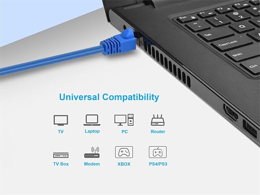 Monoprice Cat6A 30ft Blue Patch Cable Double Shielded 26AWG 10G Pure Bare - Image 6