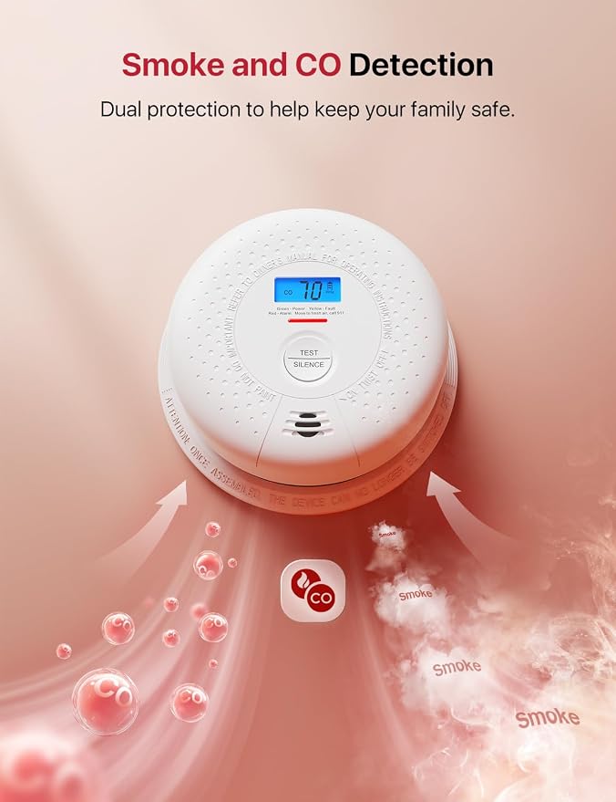X-Sense 10-Year Smoke & Carbon Monoxide Alarm - Image 4