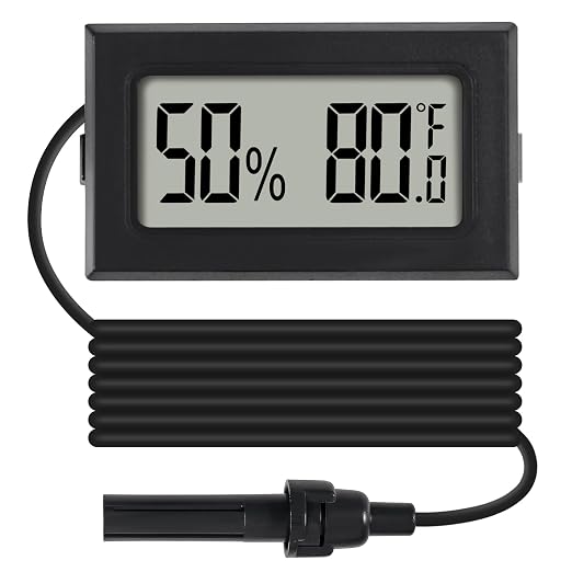 1Pcs Mini Digital Thermometer Hygrometer Gauge Indoor by Dorhea