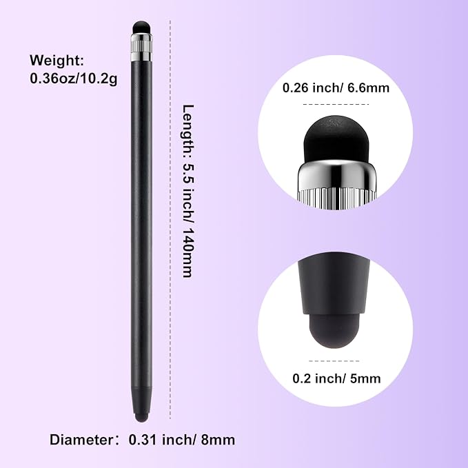 Stylus Pen for Touchscreen, ChaoQ 10pcs High Sensitivity and Precision Stylus - Image 2