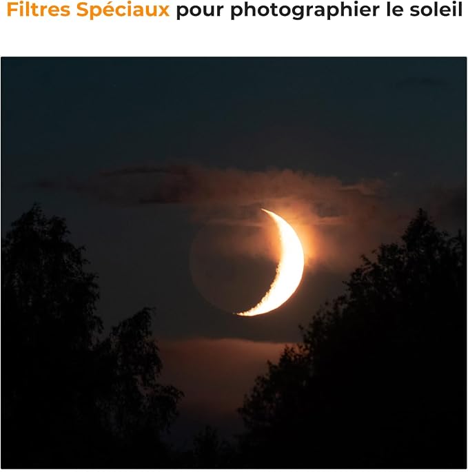 K&F CONCEPT 49mm ND1000000 ND Lens Filter Solar Eclipse Neutral Density Lens - Image 3