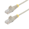 StarTech.com 20ft Gray Slim CAT6 Ethernet Cable, Snagless RJ45, 28AWG Pure Bare by StarTech