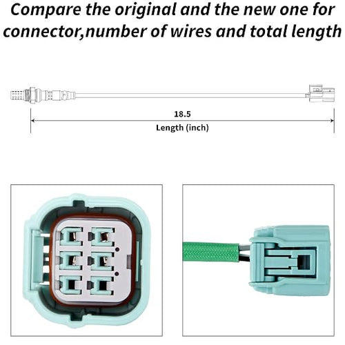 234-4359 Oxygen Sensor Downstream Compatible - Image 2