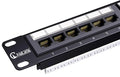 NewYork Cables 24 Port Cat6 Patch Panel, 10Gb Ethernet, 1U 19-Inch Rack or Wall by NewYorkCables