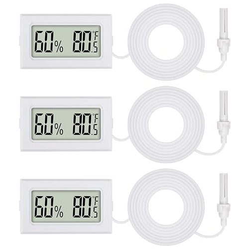 3Pcs Mini Digital Thermometer Hygrometer by Unknown