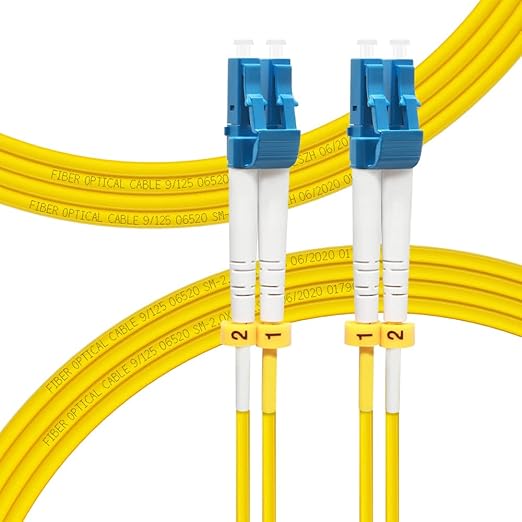 FLYPROFiber- 4M OS2 Fiber Patch Cable LC to LC, Length Options: 0.2m-300m by FLYPROFiber