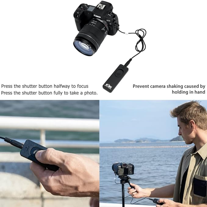 Kiwifotos MC-30 Remote Control Shutter Release Cord - Image 4