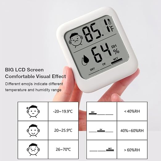 HATUSOKU Digital Thermometer and Hygrometer - Image 3