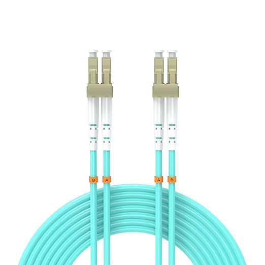 75Meters 246ft LC/UPC-LC/UPC 10GB Multi-Mode Fiber Optic Cable LC to LC OM3 by Buacoz
