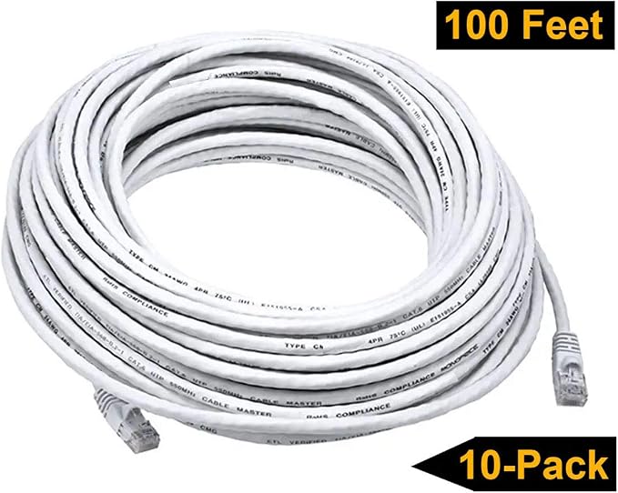 iMBAPrice 25 ' Cat5e Network Ethernet Patch Cable, 10 Pack - Image 9