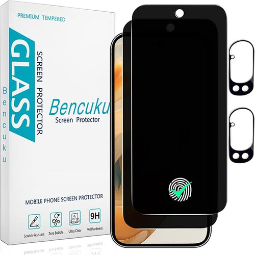 2 Pack Tempered Glass Privacy Screen Protector by Bencuku